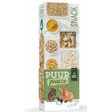 Witte Molen Puur pauze sticks gepofte rijst & honing 110 gram