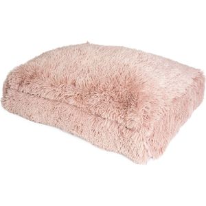 Duvo+ Snug Rechthoekig Bed Roze XL - 116x84x21cm