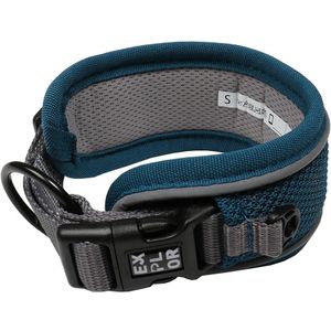 Duvo+ Control Halsband Classic Petrol Blue S - 34-38cm