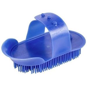 USG Paardenrosborstel plastic blauw