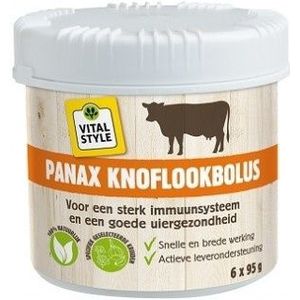 VitalStyle Panax Knoflookbolus 6 x 95 gram