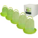Gaun Pluimvee drinktoren Lime groen 8 liter