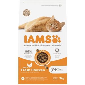 Iams For Vitality Cat Senior Chicken 3KG