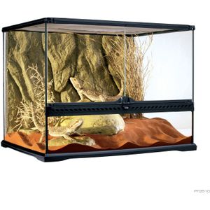Exo Terra Glas Terrarium | 60 x 45 x 45CM Mer achterwand