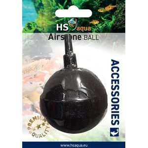 HS Aqua Pond Airstone Bal Zwart Blister 50MM