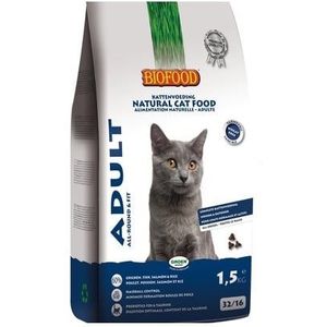 Biofood Catfood adult 1,5KG Standaard