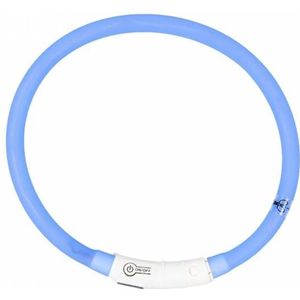 Duvo+ Flash light halsband 45 cm Blauw