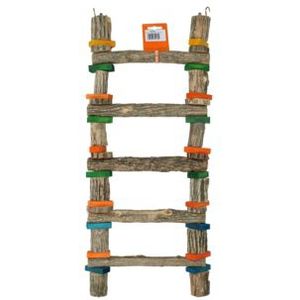 Pawise Birrdeeez 5-Step Sekelbos Ladder Large