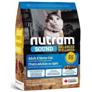 Nutram Adult/Senior Cat S5 5,4 kg