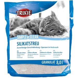 Trixie Simple'n'Clean Silicaat Kattenbakvulling 8 liter