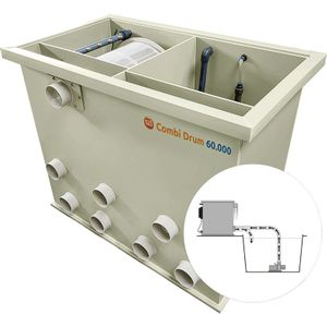 Koi Pro Combi Drum 60.000 Pomp