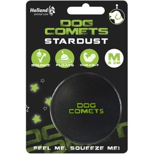 Dog Comets Stardust Ball M - Zwart/Groen - 1 pack