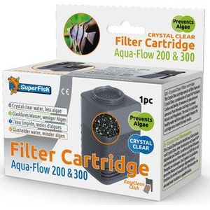 SuperFish Aquaflow 200/300 Filter Crystal Clear Cartridge