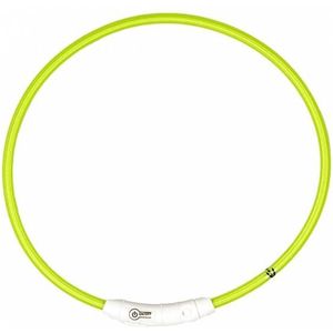 Duvo+ Flash light halsband 35 cm Groen