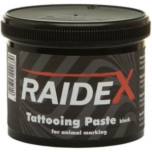 Raidex Tatoeëerpasta zwart 600 gram