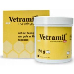 Vetramil honingzalf pot 180 gram