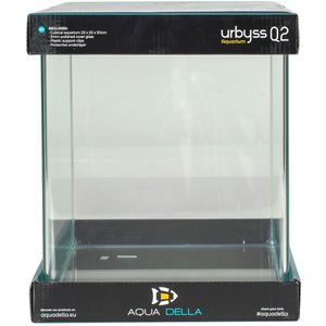 Aqua D'ella Urbyss Q2 | 20L | 25 x 25 x 30CM Aquarium Met dekplaat