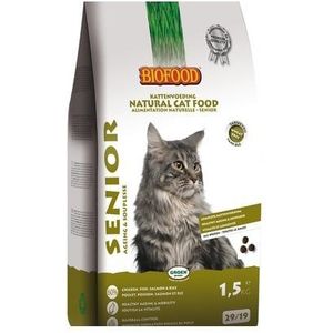 Biofood Catfood senior 1,5 KG Standaard