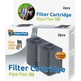 SuperFish Filtercassette Aqua-flow 100 2 stuks