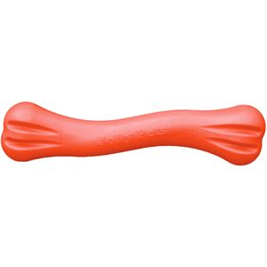 Jolly pets TPE bone speeltje L/XL - 22 cm - Oranje