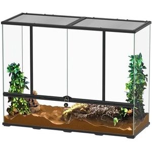 AquAtlantis Terrarium Zwart-001 | 118 x 45 x 90CM