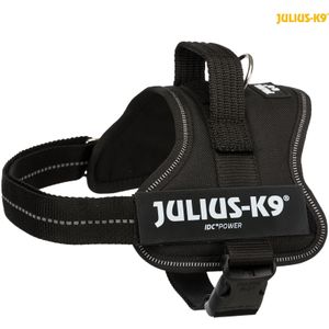 Julius-K9 Powertuig Zwart Maat: 3XS/Baby1