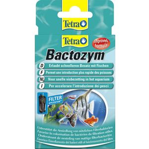 Tetra Bactozym 10 capsules | voor glashelder water