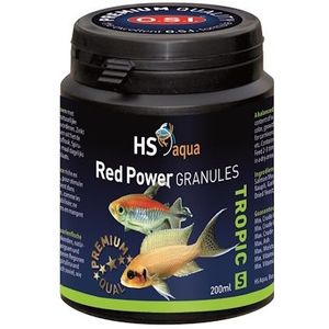 HS Aqua Red Power Granules S | voor kleine vissen 200ML