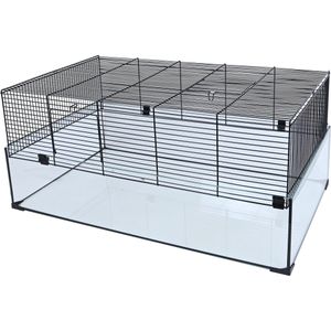 Interzoo Hamsterkooi Hamsterscape 78 Zwart