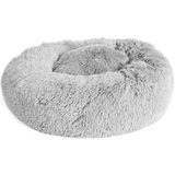 Duvo+ Snug Donut Bed Lichtgrijs L - 80x80x35cm