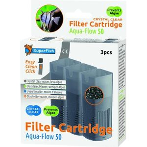 SuperFish Aquaflow 50 Filter Crystal Clear Cartridge