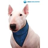 Aqua Coolkeeper Cooling Pet Bandana Medium Pacifc blue