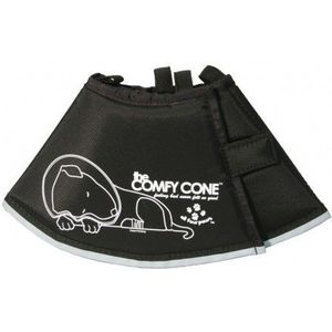 Comfy Cone Hondenkraag zwart in meerdere maten Medium long