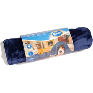 Duvo+ Snuggly deken blauw/grijs 100x70cm