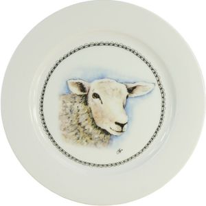 Boerenwinkel Ontbijtbord 21cm Schaap 1 stuk