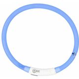 Duvo+ Flash light halsband 70 cm Blauw