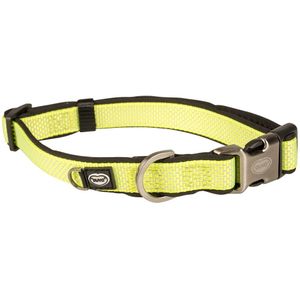 Duvo+ North Halsband Nylon Neon Geel M 30-45cm/15mm