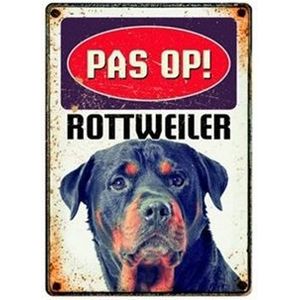 Plenty Gifts Waakbord PAS OP Rottweiler