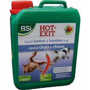 BSI Hot-Exit katten en honden verjager 2 liter