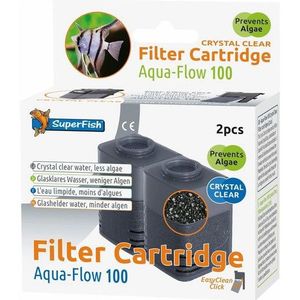 SuperFish Aquaflow 100 Filter Crystal Clear Cartridge