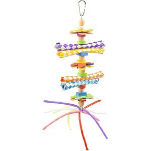 Duvo+ Kleurrijke hanger met plastic speeltjes L