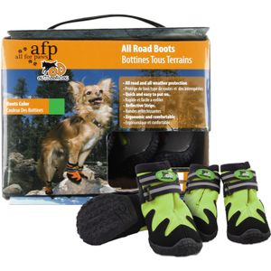 All For Paws Hondenschoenen All Road Groen XS