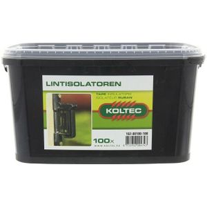 Koltec Isolatoren voor lint tot 40mm 100 stuks