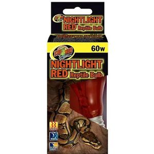 Zoo Med Nightlight Red Reptile Bulb 60W