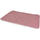 Duvo+ Deken velvet roze M 76x53x2cm