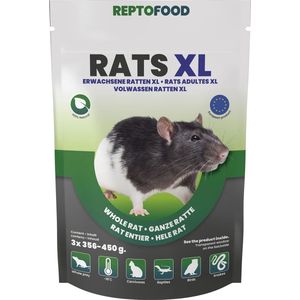 Repto Ratten XL 356-450 gram 3 stuks Diepvries