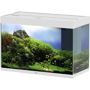 Ciano Emotions pro 80 | 145L  | 81,2 x 40,2 x 56CM Wit Aquarium Compleet aquarium