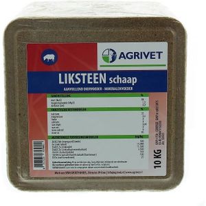 Agrivet Liksteen Schaap 10 kg