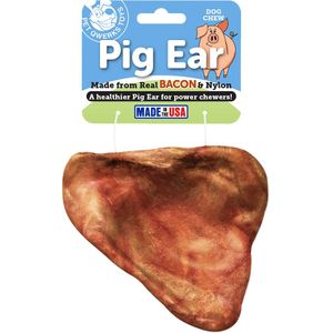 Pet Qwerks Bacon Pig Ear M