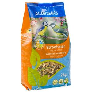 AllBirds&Co Strooivoer met vruchten 2KG